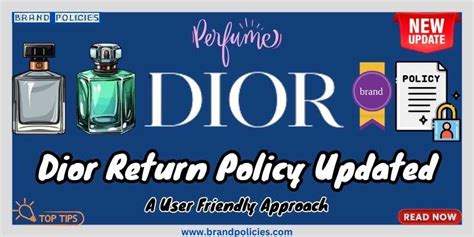 dior online return policy